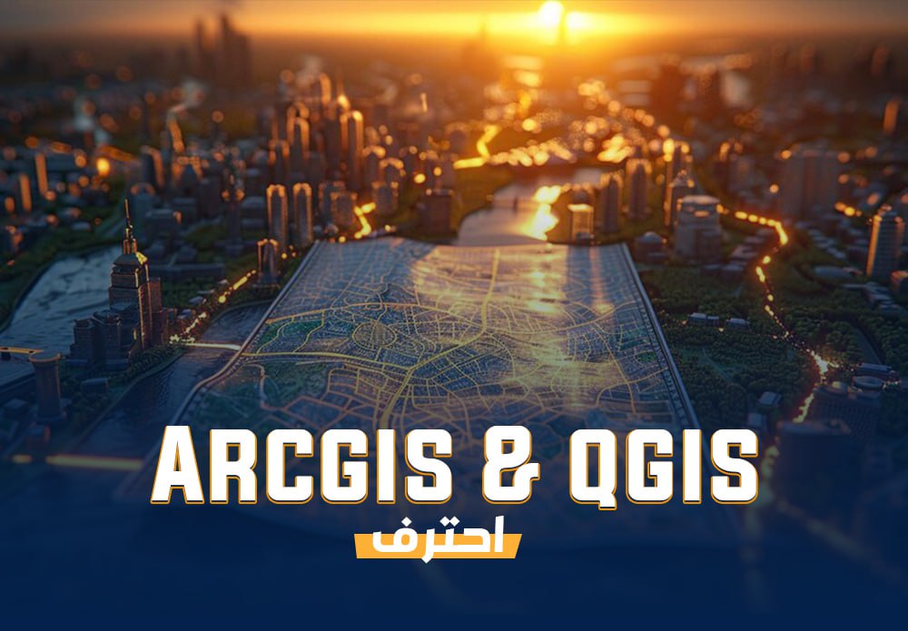 احترف برامج ArcGIS, QGIS