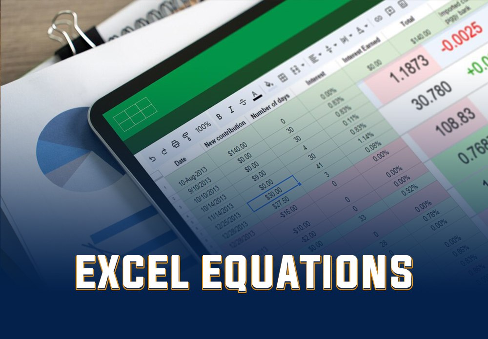 Master Excel equations and functions